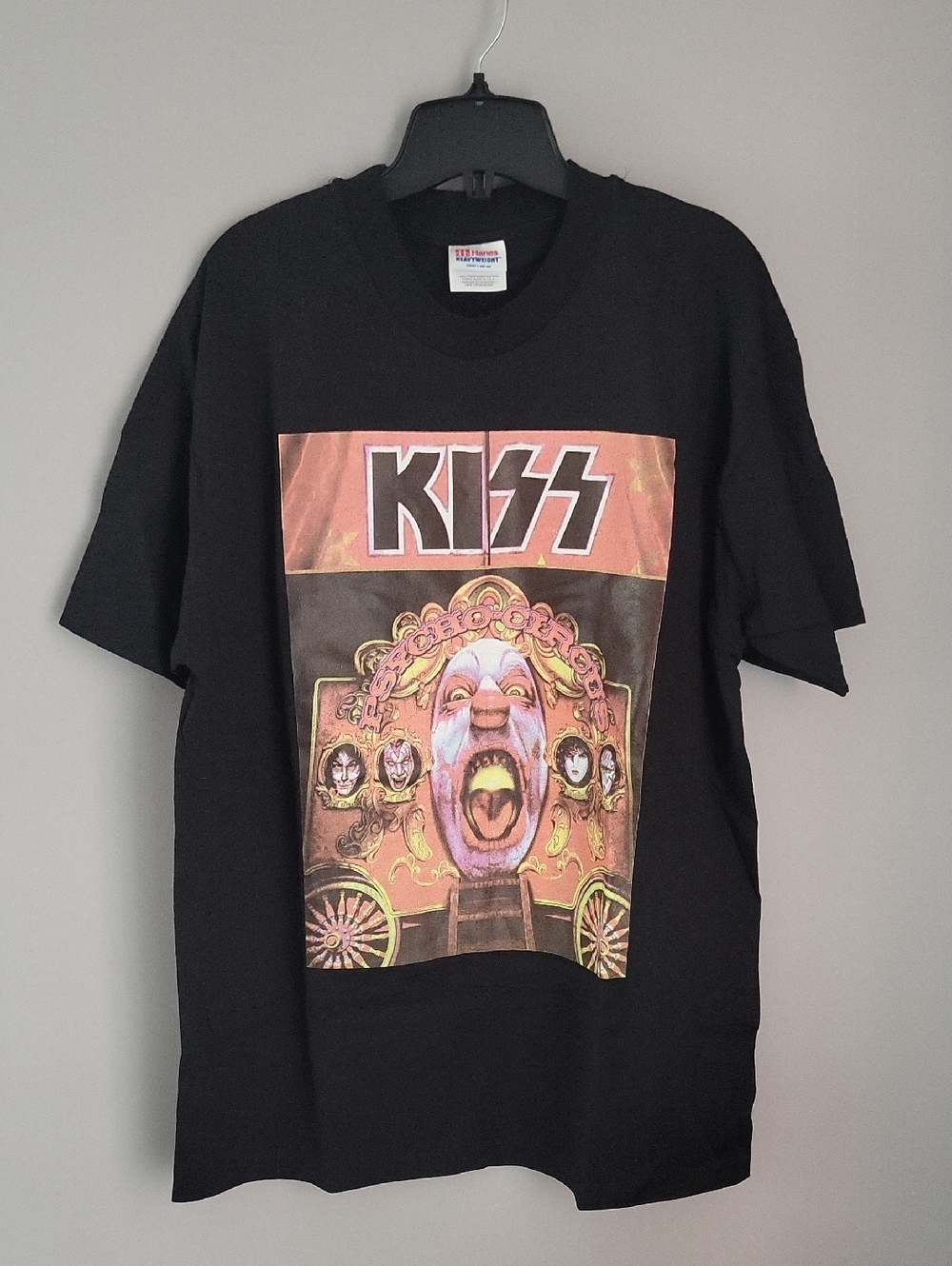 Vintage 1998 KISS Psycho Circus Album Release T-Shirt - Hanes Heavyweight - L